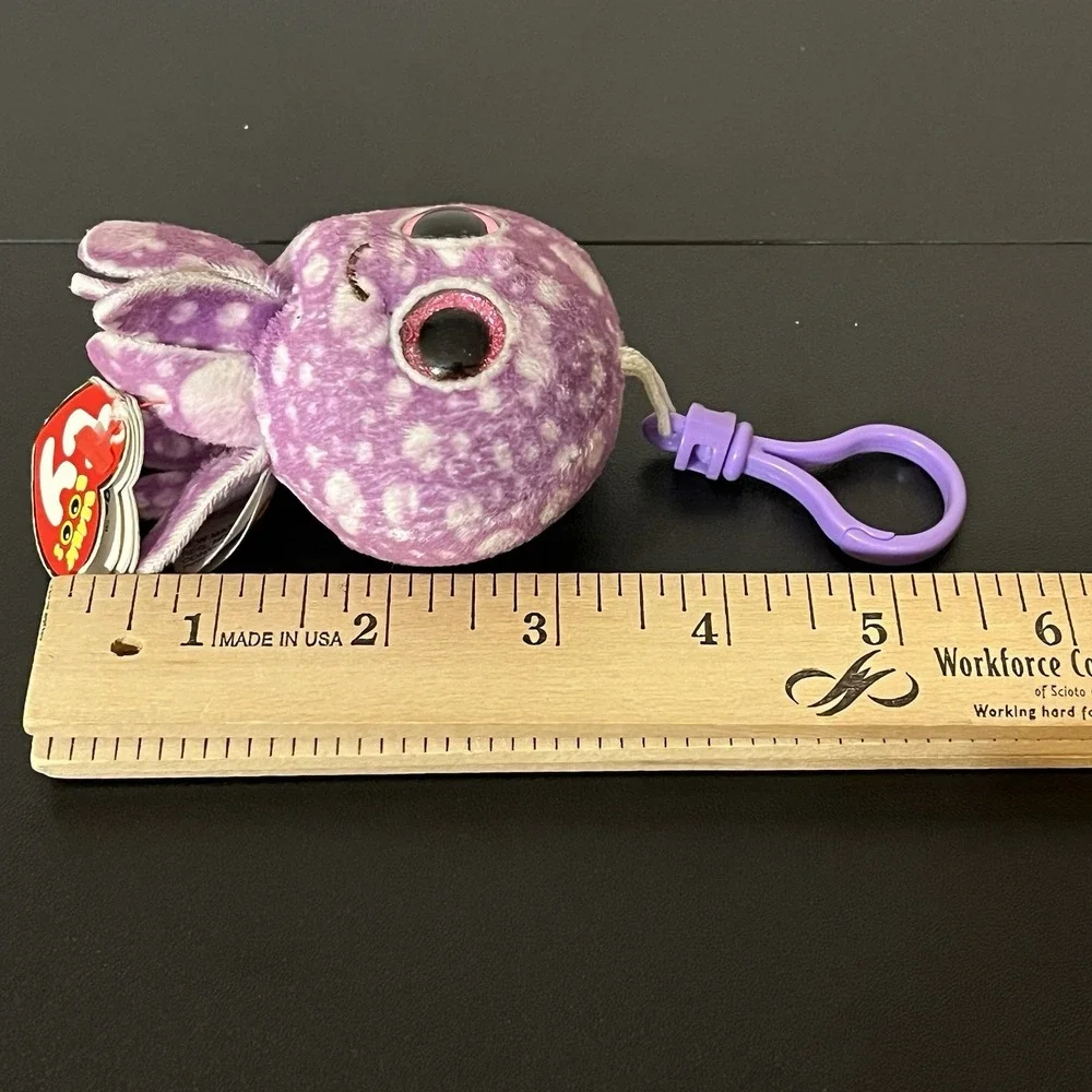 Ty Beanie Boos LEGS the Purple Octopus 3